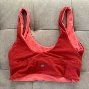lululemon athletica Red Sports Bra